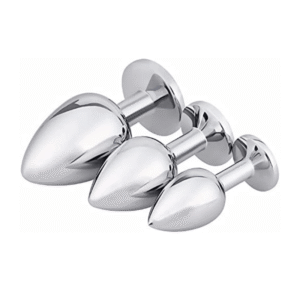 Super Jewelled Metal Butt Plugs - Image 6