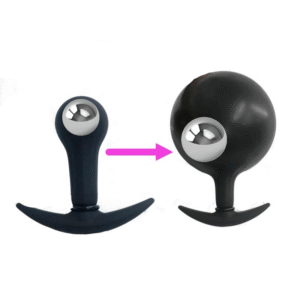 Steel Ball Air Butt Plug