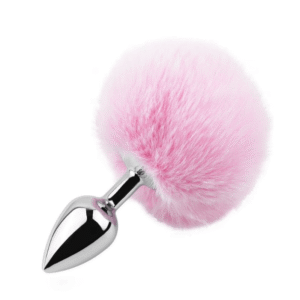 Fluffy Rabbit Tail Butt Plug - Image 4