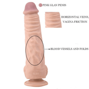 Solid And Uneven Body With Suction Cup Big Cock - Image 4