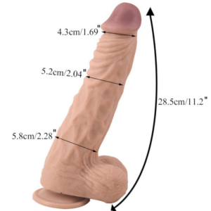 Solid And Uneven Body With Suction Cup Big Cock