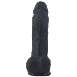 Double Layer Danny G Spot Black Dildo 8.46 Inch - Image 2