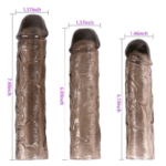 Textured Penis Sleeves 3 Pack