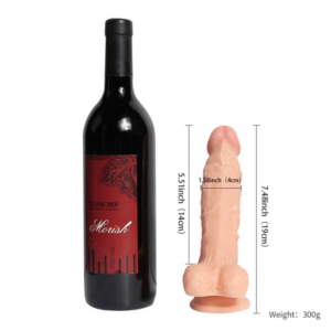Dildo With Balls And Suction Cup - Image 3
