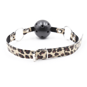 Leopard Print Ball Gag - Image 7