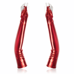 Spandex Red Gloves