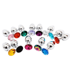 Super Jeweled Metal Butt Plugs - Image 7