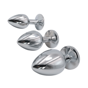 Super Jeweled Metal Butt Plugs - Image 4