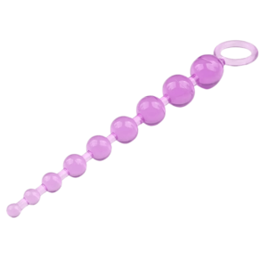 Long Amatory Colorful Anal Beads - Image 3