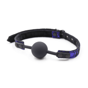 Black Ball Gag BDSM - Image 4
