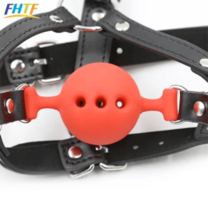 Harness Ball Gag With Nose Hook - Image 2