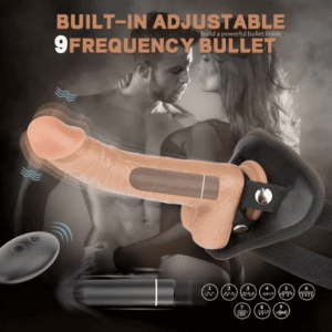 Passionate Vibrating Dildo With Strap-On - Image 8