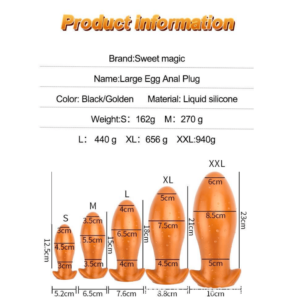 The Safe Egg Butt Plug S-XXL - Image 3