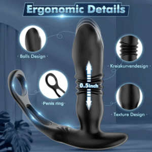 Jackhammer 3-in-1 Thrusting Anal Vibrator - Image 6