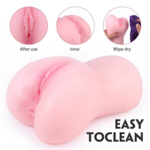 2 Holes Tina Masturbator Flesh Light - Image 5