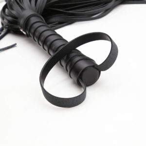 Long Tassel Leather Whip - Image 6