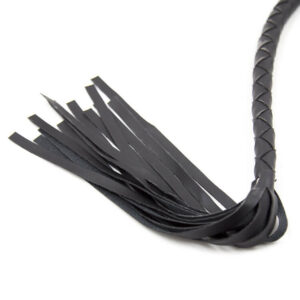 Black Leather Whip - Image 6