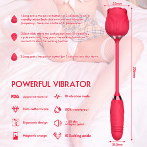 Duo Delight Sucking Vibrator - Image 2