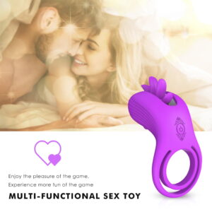 LIX Clit Licking Cock Ring - Image 10