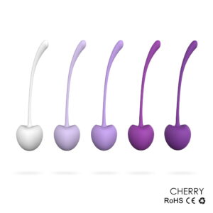 Cherry Kegel Balls 5 Pack Different Weights - Image 1