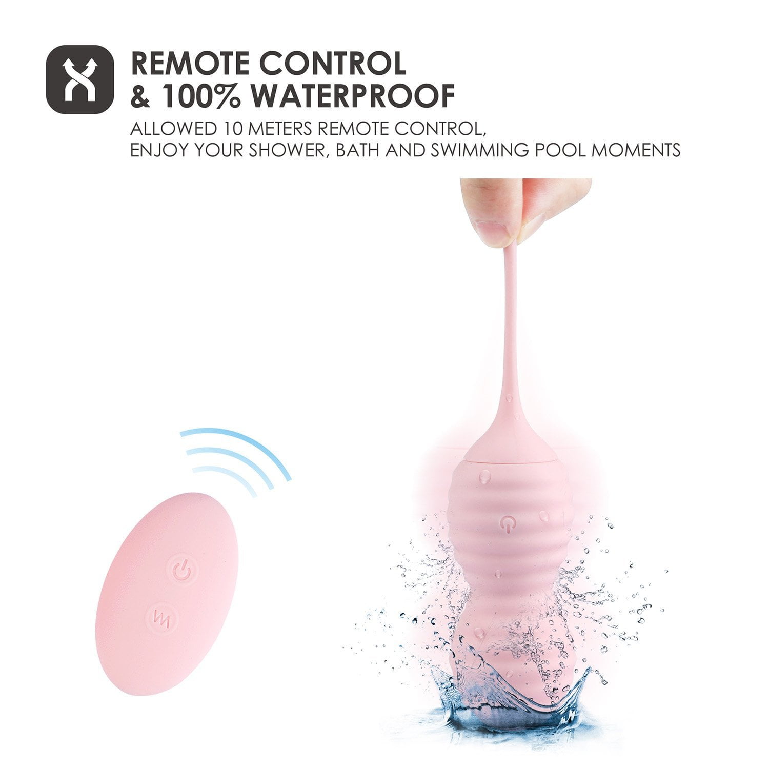 astutely Rechargeable Vibrating Kegel Balls USB