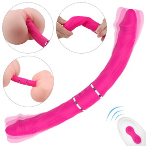 Double Ended Vibrator (Remote Control) 14 Inch - Image 2