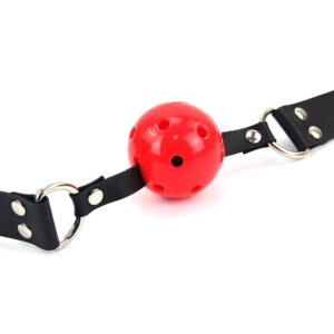 Breathable Ball Gag With Cuffs - Image 9