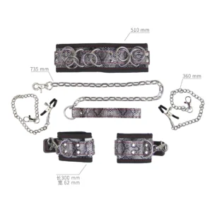 Handcuffs/Nipple clamp bondage kit - Image 4