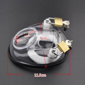 Prisoner Chastity Lock Silicone BDSM - Image 5