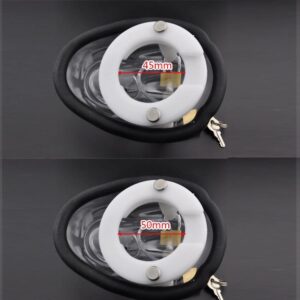 Prisoner Chastity Lock Silicone BDSM - Image 6