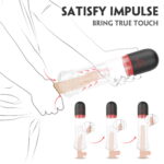 Electric air suction and vibration max penis pump