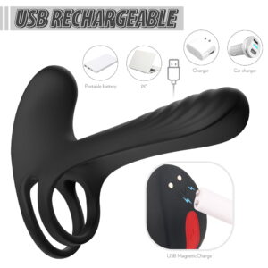 Remote Control Couples Vibrator Extra Shaft Girth - Image 6