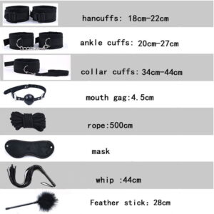 Enjoyable BDSM Beginner Kit - Full Dark Side Entry Level Set - Image 2