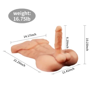 Daniel Half Body male Sex Doll - Image 3