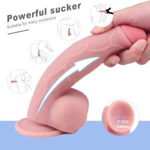 Simulation Penis Rosè 205 mm - Image 3
