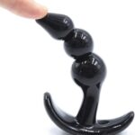titillating Huggy Anal plug TPE Black