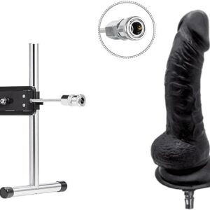 Delicious Black Dildo Sex Machine 19 cm - Image 3