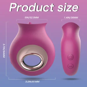 Licking vibrator - love suction - Image 7