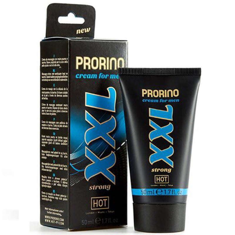 Prorino XXL Massage Cream for Men with Heat Effect