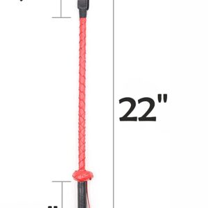 Riding Crop Red&black Whip - Image 4