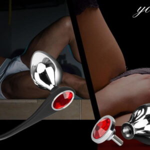 Interchangeable 3 Set Metal B-Plug/Cock ring - Image 3