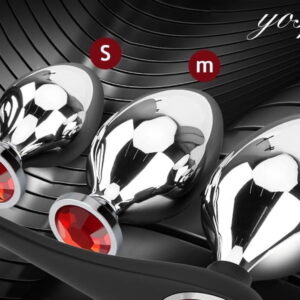 Interchangeable 3 Set Metal B-Plug/Cock ring - Image 4