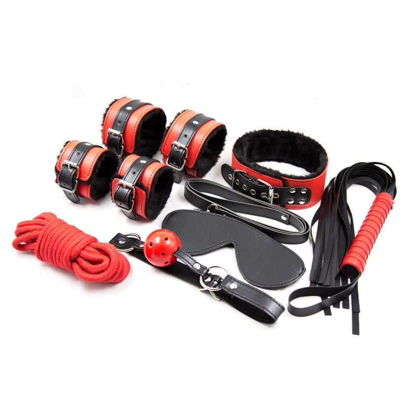 El Diablo 7 pc Bondage BDSM Set