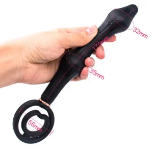 Double steel ball inflatable anal plug - Image 3