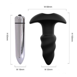 Twister Vibrating Anal Plug - Image 2