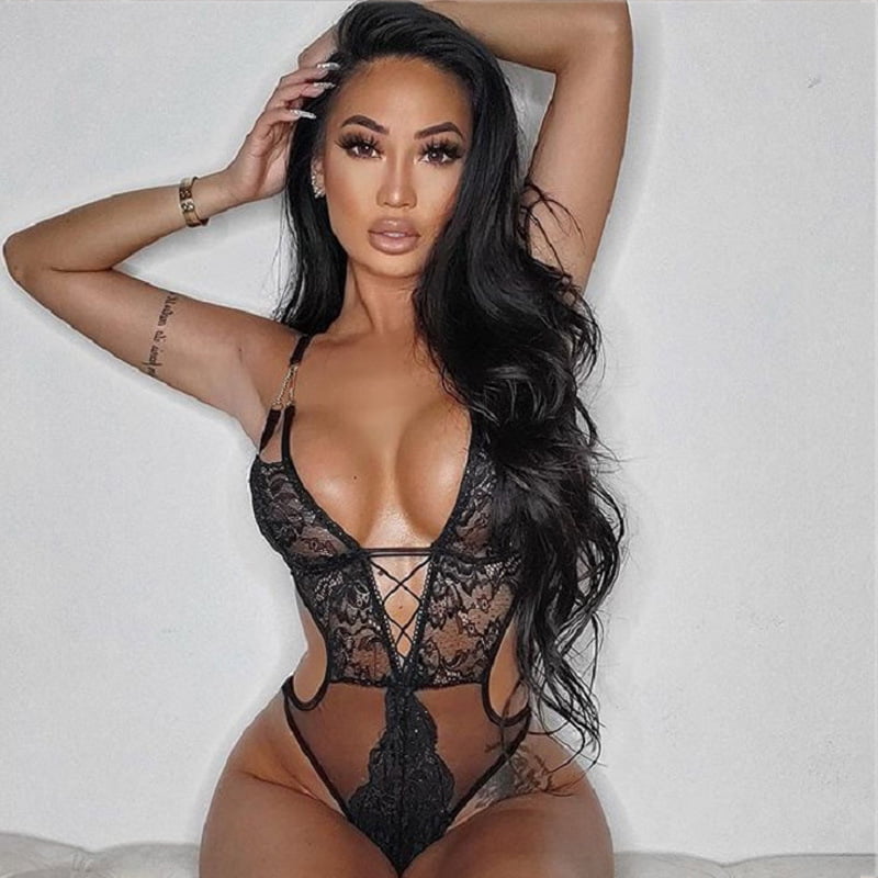 Lacy Chains Body Suit