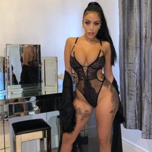 Lacy Chains Body Suit - Image 4