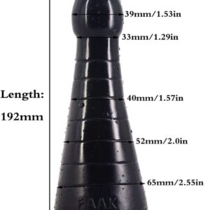 Lube Big Anal Plug Anus Massage - Image 1