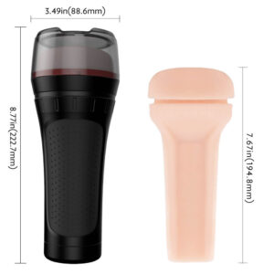 Max Satisfaction Flesh Light - Male Masturbator Super Pleasure for Men - Cup Penetration, Pussy Imitation - Image 3