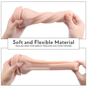 Max Satisfaction Flesh Light - Male Masturbator Super Pleasure for Men - Cup Penetration, Pussy Imitation - Image 4